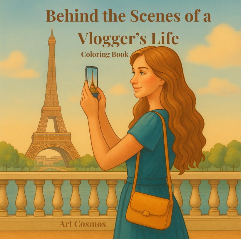 Behind the scenes of a vlogger's life