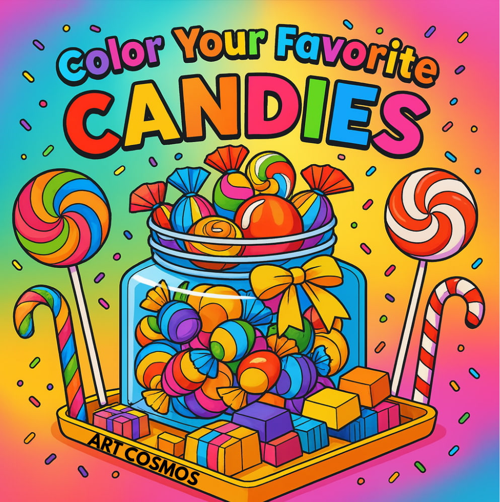 Color Your Favorite Candies
