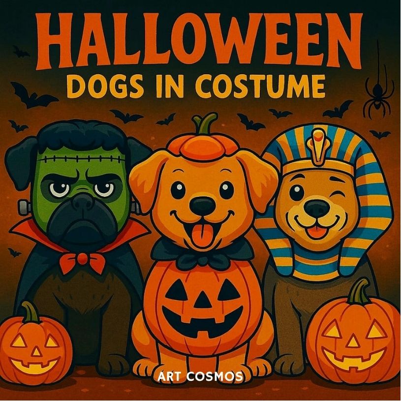 Halloween Dogs in Costume